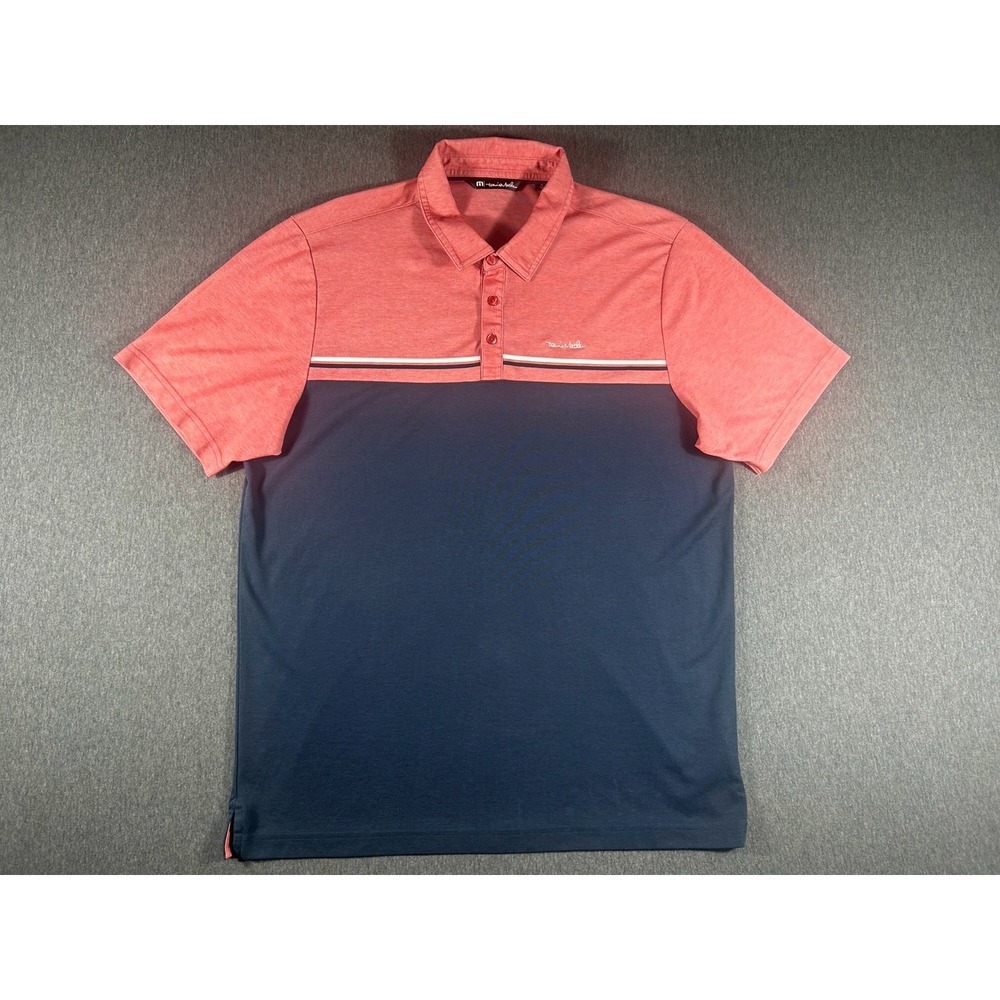 TravisMathew Men's Heal The World Performance Polo Shirt XL